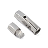Non-Tarnish 316 Stainless Steel Bayonet Clasps STAS-K282-07C-P-2