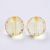 Transparent Acrylic Beads TACR-Q254-8mm-V-3