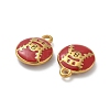 Ion Plating(IP) 304 Stainless Steel Pendants STAS-R008-07G-02-2