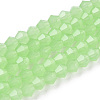 Faceted Bicone Opal Beads Strands EGLA-P017-01A-1
