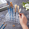 24 Hole Glass Multi-Use Cylinder Tube Display Racks AJEW-WH0596-418D-3