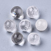 Natural Quartz Crystal Beads G-R483-14-8mm-2