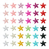 120Pcs 12 Colors Opaque Resin Sea Animals Cabochons CRES-TA0001-30-2
