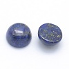 Natural Lapis Lazuli Cabochons X-G-P393-R11-6mm-2