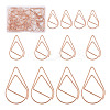 200Pcs 3 Style Carbon Steel Paper Clips FIND-TA0002-18RG-1