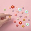 Flatback Hair & Costume Accessories Ornaments Resin Flower Daisy Cabochons CRES-SC0001-08-4