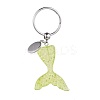 Resin Glitter Powder Keychain KEYC-JKC00211-3