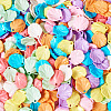 320Pcs 8 Colors Opaque Acrylic Pendants SACR-TA0001-41-4