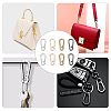8Pcs 4 Colors Zinc Alloy Lobster Claw Clasps FIND-WR0004-55-4