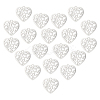 40Pcs 201 Stainless Steel Pendants STAS-UN0035-22-1