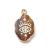 Natural Tiger Eye Pendants X-G-K333-01J-2