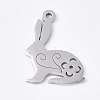 Tarnish Resistant 201 Stainless Steel Pendants LS-X-STAS-S079-117P-1