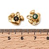 304 Stainless Steel Pave Rhinestone Charms STAS-G369-02G-3
