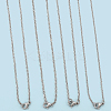 12Pcs 4 Styles 304 Stainless Steel Cable Chain Necklace Making STAS-SC0010-23P-7