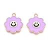 Alloy Enamel Pendants ENAM-T020-55E-1