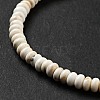 Natural Magnesite Beads Strands G-D474-02B-5