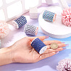 4 Rolls 4 Colors 4-Ply Polycotton Cord with Metallic Thread OCOR-TA0003-06B-5
