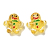 Christmas Transparent Glass Beads Strands LAMP-M021-02D-2