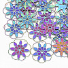 Ion Plating(IP) 304 Stainless Steel Filigree Pendants X-STAS-S108-83-1