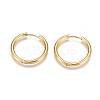 Ion Plating(IP) 304 Stainless Steel Huggie Hoop Earrings LS-EJEW-G272-01-20mm-G-1