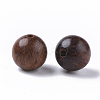 Natural Wood Beads WOOD-S666-8mm-04-2