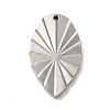 Non-Tarnish 304 Stainless Steel Pendants STAS-M312-04P-1