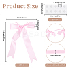 Cloth Bowknot Garland AJEW-WH20064-76F-2