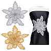 2Pcs 2 Colors Flower Decorative Corsages for Clothing Accessories FIND-NB0006-52-1