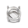 304 Stainless Steel Rhinestone Claw Settings STAS-U042-05A-P-1