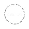 Stylish Unisex Stainless Steel Buckle Bracelet/Necklace for Daily Wear WL9238-4-1