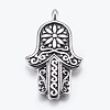 304 Stainless Steel Big Pendants LS-STAS-E424-092AS-1