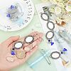 6Pcs 3 Style Photo Charm Alloy Brooches DIY-CA0004-26-3