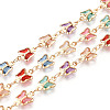 Handmade Brass Butterfly Link Chains CHC-N024-06KCG-1