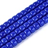 Opaque Glass Beads Strands GLAA-NH0002-B11-1