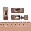 Tibetan Style Snap Lock Clasps RLF11313Y-NF-3