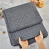 Plum Blossom Pattern Non-woven Polyester Anti-Skid Fabrics DIY-WH0453-90B-3