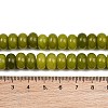 Dyed Natural White Jade Beads Strands G-G107-A47-01-4