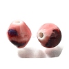 Vintage Style Glazed Ceramic Porcelain Beads PORC-H013-01-12-2