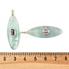 Natural Green Fluorite Pendants G-D357-01G-3