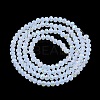 Electroplate Glass Beads Strands EGLA-A044-J2mm-L06-3