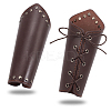 Adjustable PU Leather Cord Bracelet with Wax Cotton Cords LS-AJEW-WH0248-455A-1