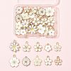 40Pcs 10 Styles Alloy Enamel Pendants ENAM-FS0004-04B-5