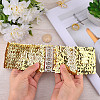 Sparkle Sequins Wide Elastic Dress Belts AJEW-WH20128-026P-04-3