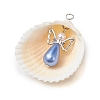 Natural Shell Pendants PALLOY-JF02645-4