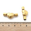 Ion Plating(IP) 304 Stainless Steel European Clasps STAS-Z115-04G-01-3
