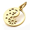304 Stainless Steel Charms STAS-Z119-19G-2