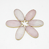 Natural Rose Quartz Big Pendants G-Q983-A06-1