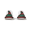 Christmas Theme Wood Stud Earrings EJEW-U016-06P-03-3