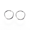 Tarnish Resistant 304 Stainless Steel Open Jump Rings LS-A-STAS-D448-098P-10mm-1