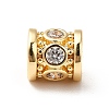 Brass Cubic Zirconia Beads KK-M233-56G-2